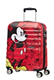 American Tourister Wavebreaker Disney - Spinner S, Equipaje para Niños, 55 cm, 36 L, Multicolore (rojo de Mickey Comics)