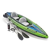 Intex 68306 - Kayak Hinchable Challenger k2 & 2 Remo - 351 x 76 x 38 cm