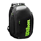 Wilson Sporting Goods - Bolsa de tenis, color negro/gris, OSFA