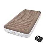 ETEKCITY Colchoneta de aire para camping para 1 persona, colchón de aire autoinflado, cama de invitados con bomba de aire eléctrica, colchón hinchable con bolsa de transporte, parche de reparación, 191 x 99 x 23 cm
