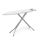 Rayen | Tabla de planchar | Gama Basic | Tablero de metal expandido | Funda algodón y poliéster | Tacos Patas antideslizantes de caucho | Medidas: 113x34x5.5 cm