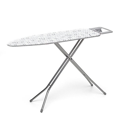Rayen | Tabla de planchar | Gama Basic | Tablero de metal expandido | Funda algodón y poliéster | Tacos Patas antideslizantes de caucho | Medidas: 113x34x5.5 cm