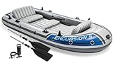 Intex Barca hinchable Excursion 5 con 2 remos 366x168x43 cm (68325)