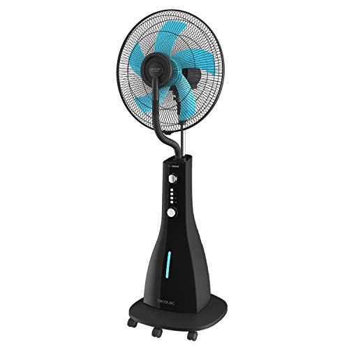Cecotec Nebulizador de Pie EnergySilence 590 Freshessence. Oscilante, Potente, Silencioso, 3 Velocidades, 3L, Temporizador, Motor de Cobre Negro, 90W Cecotec Nebulizador de Pie EnergySilence 590 Freshessence. Oscilante, Potente, Silencioso, 3 Velocidades, 3L, Temporizador, Motor de Cobre Negro, 90W