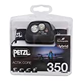 PETZL Linterna frontal Actik Core unisex, negra, talla única UE