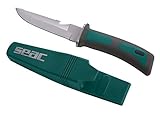 Seac Sub Bat cuchillo de buceo de acero inoxidable templado – Hoja 12 cm
