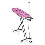 Leifheit AirBoard Solid Plus Tabla de Planchar, Rosa, M