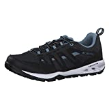 Columbia Vapor Vent, Zapatillas de Senderismo Mujer, Negro (Black/Dark Mirage), 37.5 EU
