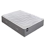 PIKOLIN Colchón de Muelles Normactive Regina Visco CM10277 Firmeza Media con 2 Caras y Altura 32 cm Confort Viscoelástica con Tecnología de Higiene Bed Bug Barrier