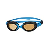 Zoggs Predator Flex Polarized Ultra Gafas de natación, Unisex, Black/Blue/Copper, Talla única