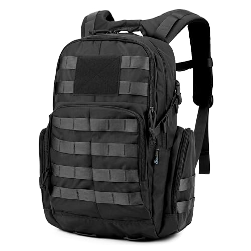 Mardingtop 25L Mochila Militar Táctica para Equipo de Aire Libre Mochila de Asalto con Sistema MOLLE Bolsa de Trekking para Senderismo Camping