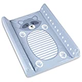 Cambiador bebe 70x47 cm - impermeable rígido en forma de cuña portátil para cómoda fácil de limpiar cojin muda comoda trocador fraldas colchón colchoneta 99. Grigio con Procione