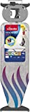 Vileda 159255 Total Reflect Plus - Tabla de Planchar Grande, Altura Regulable 74-97 cm, con Funda metálica para Planchado más rápido, Colores Surtidos, Medidas: 130 x 44 cm, Talla única