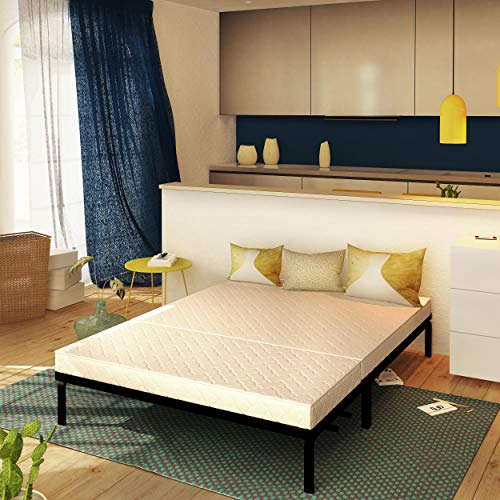 Baldiflex Brio Colchón para Sofá Cama, con Pliegue para el Asiento, ortopédico, ergonómico e hipoalergénico Medida 160x190 cm
