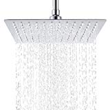 Hiendure®12 pulgadas Ducha lluvia Contemporáneo Efecto lluvia Acero Inoxidable Cromo