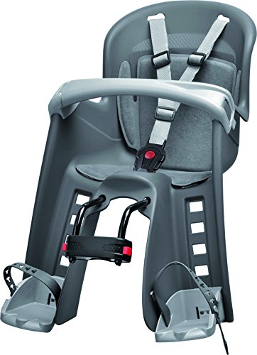 Polisport Childseat - Silla de Bicicletas para niños Infantil, tamaño XXL, Color Negro