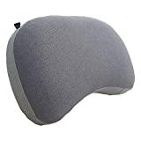 Journext Cojines inflables de Camping y Cojines de Viaje - Superficie Suave, compactos y Ligeros - para Playa, Viaje, Exterior (Grey)