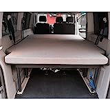KFoam.es Colchón Plegable para Volkswagen T5, T6, Multivan, California Beach y Caravelle 185x148x8 cm