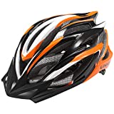 Lixada Casco Ciclismo Ajustable Ultraligero Diseño Moldeado Integral con 25 Ventilaciones para MTB Carretera Bicicleta