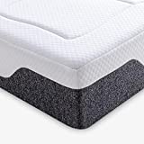 Amazon Basics - Colchón de muelles ensacados y espuma viscoelástica de gel, 135 x 190 cm