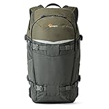 Lowepro Flipside 350 AW - Mochila para Cámara Fotográfica DSLR y varias Lentes, Bolsa para la Cámara, la Tablet, Accesorios para la Cámara y el Trípode - Color Gris