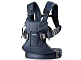 BabyBjörn Mochila Porta Bebé One Air, Malla 3D, Azul marino