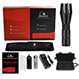 LED Linternas IKERLEX Tácticas Militares Recargables LED Antorcha Alta Potencia (T6 1000 lumens linterna kit)